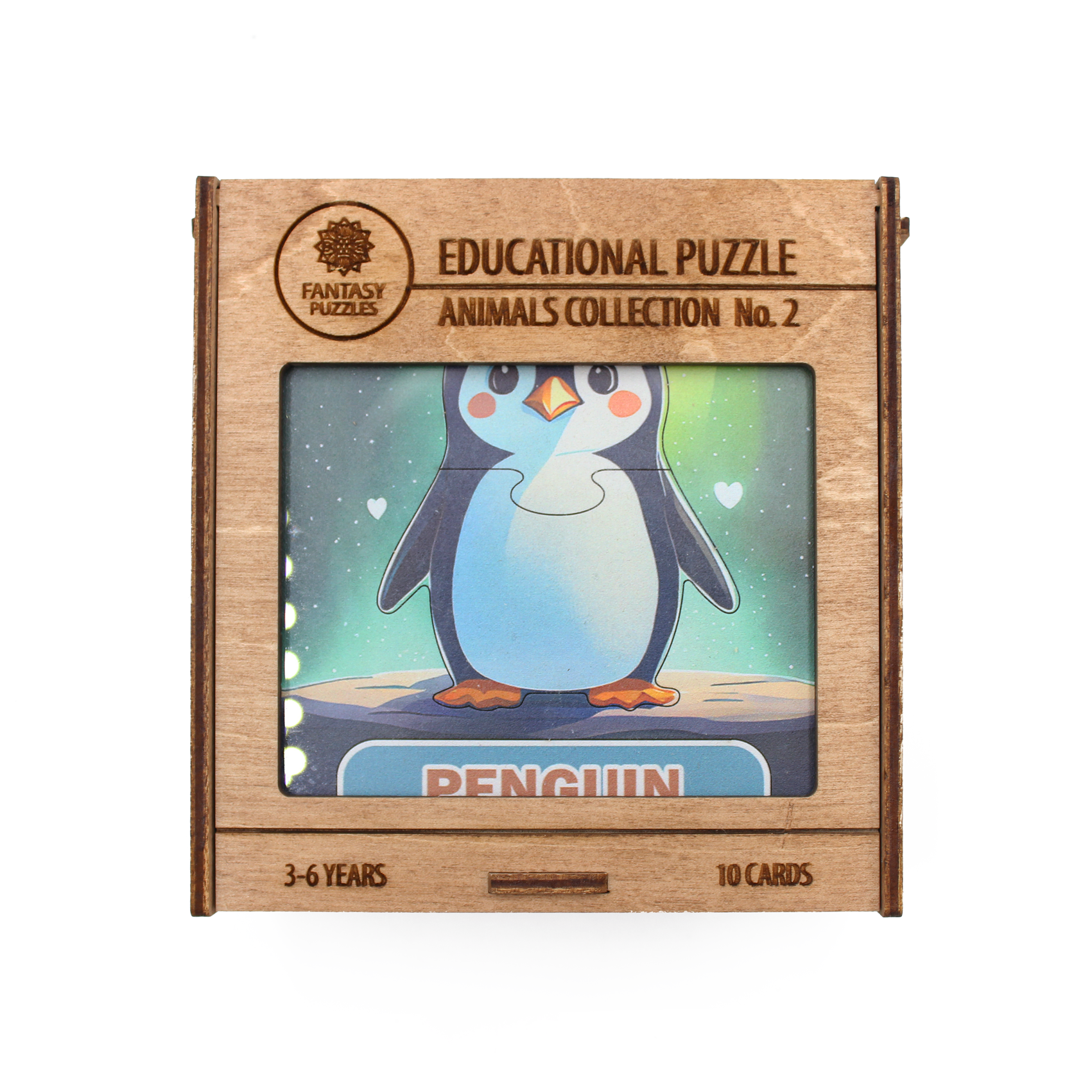 "ANIMALS COLLECTION No. 2" EDUCATIONAL PUZZLE